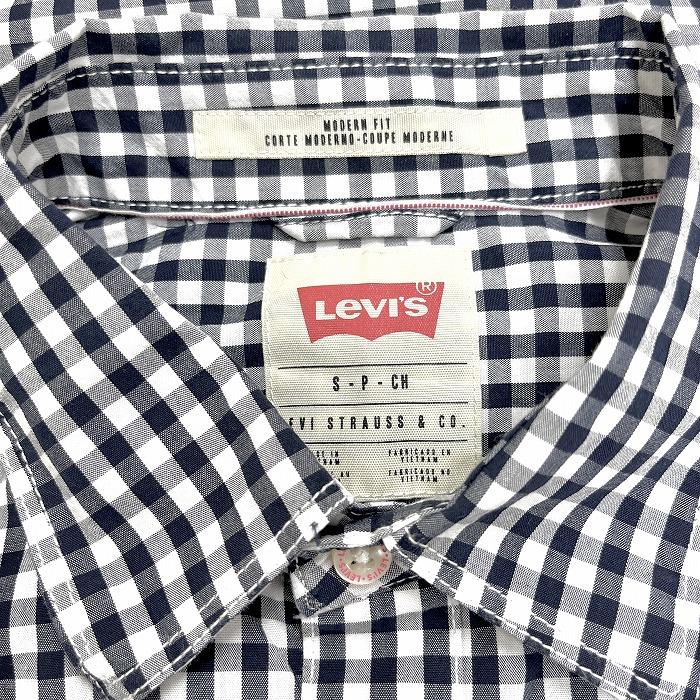 Levi's LEVI'S リーバイス S メンズ シャツ ギンガムチェック Levi's LEVI'S リーバイス S メンズ シャツ ギンガムチェック