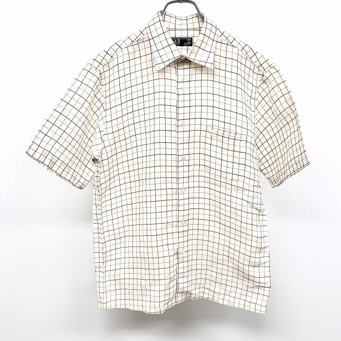 DAKS ダックス ロンドン LONDON 薄手 透け感 シャツ チェック DAKS ダックス ロンドン LONDON 薄手 透け感 シャツ チェック
