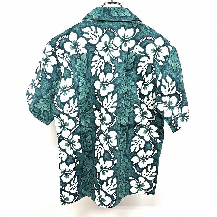 KY'S INTERNATIONAL FASHION オープンカラーシャツ アロハ柄 花