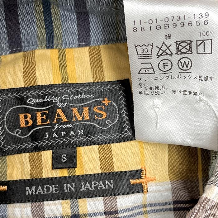BEAMS+ ビームスプラス BEAMS PLUS シャツ チェック ボタン