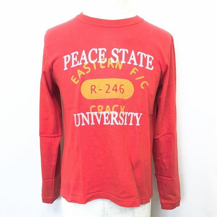 BEAMS ビームス Tシャツ カットソー ロンT 英字 カレッジ