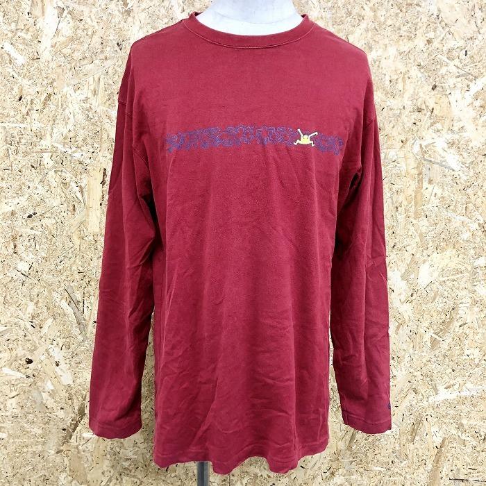 コラボ Uniqlo Keith Haring ユニクロ キースヘリング L メンズ Tシャツ カットソー 両面プリント アート 長袖 綿100 レッド 赤 Tl Undo Rowa ヤフー店 通販 Yahoo ショッピング