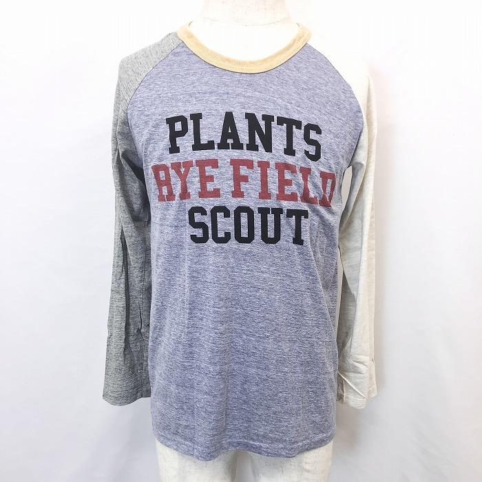 Rageblue レイジブルー L メンズ 長袖tシャツ カットソー 英字プリント 丸首 ラグラン 綿 ポリエステル ヘザーカラー 紫 グレー 白 Tl006 Undo Rowa ヤフー店 通販 Yahoo ショッピング