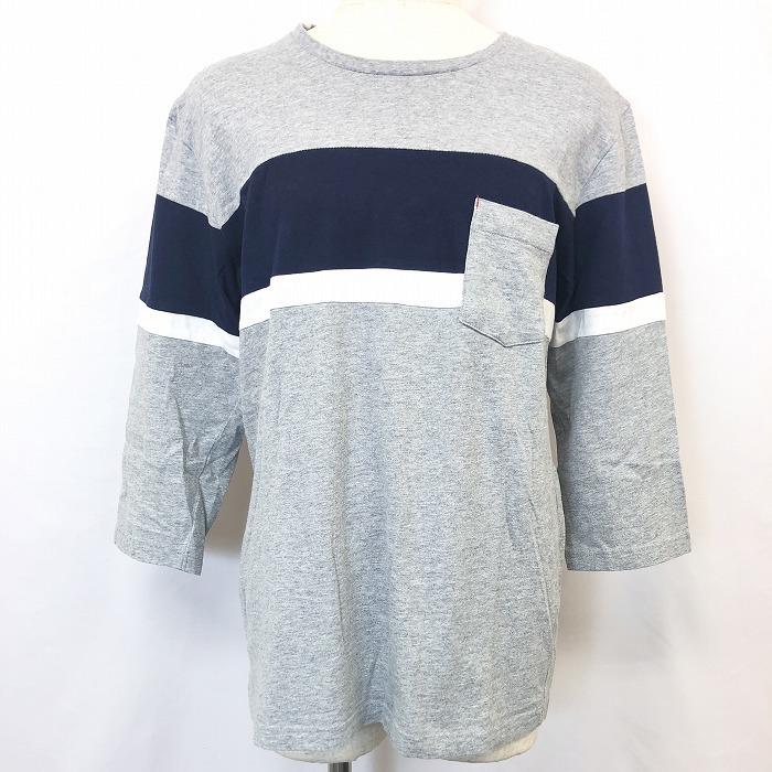 TOP-SIDER トップサイダー Top Sider 7分袖Tシャツ カットソー