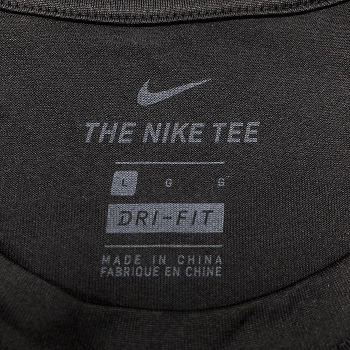 The Nike Tee Dri Fit ナイキ ドライフィット L メンズ 長袖tシャツ プラクティスシャツ カットソー 丸首 服 ポリエステル100 ブラック 黒 Tl Undo Rowa ヤフー店 通販 Yahoo ショッピング
