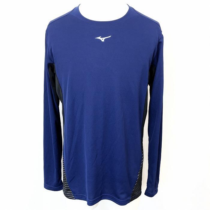 MIZUNO / トップス/L/ポリエステル/WHT/12JCAU9013// MIZUNO（ミズノ） L メンズ プラクティスシャツ スポーツシャツ 長袖T