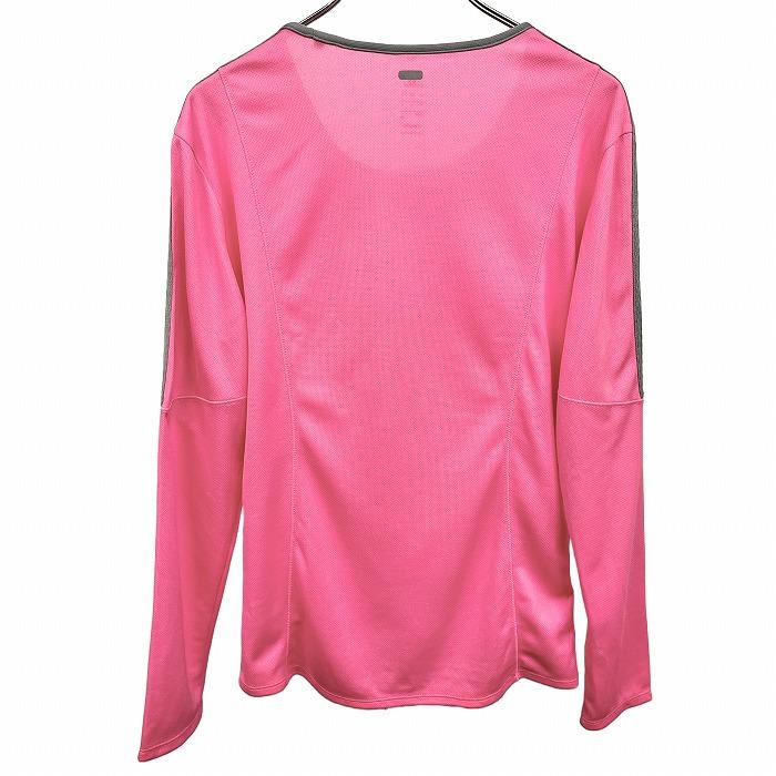 adidas ピンク ポロシャツ オーバーサイズ ユニセックス Tシャツ 襟付き Adidas襟付きゴーリートップ - メルカリ
