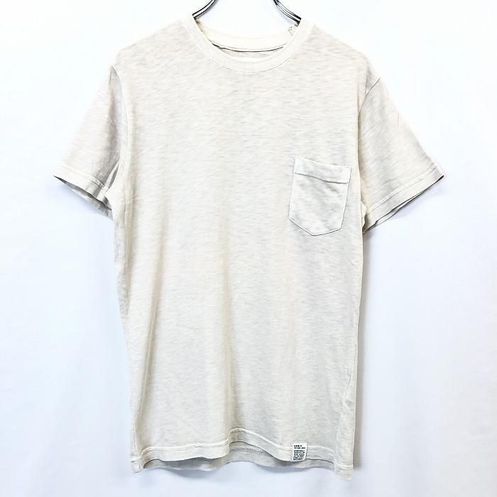 Azul By Moussy アズールバイマウジー S メンズ 男性 ポケットtシャツ カットソー 裾タグ 半袖 丸首 綿100 ライトヘザーグレーベージュ系 Ts Undo Rowa ヤフー店 通販 Yahoo ショッピング