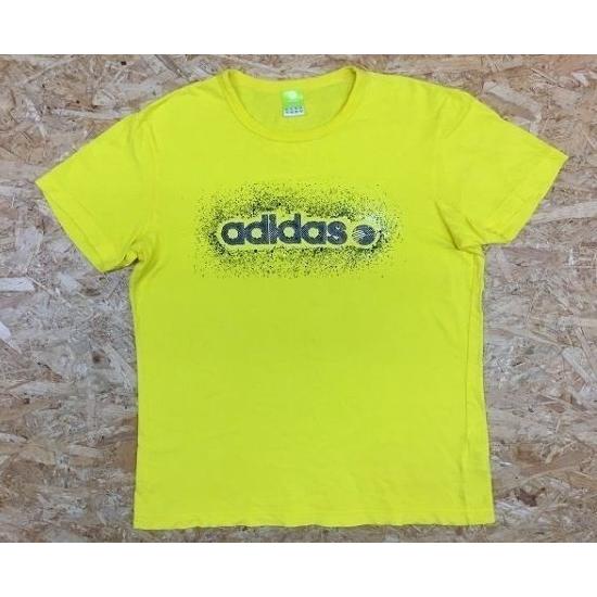 Adidas アディダス Oサイズ メンズ Tシャツ 半袖 ラウンドネック ロゴプリント カットソー ビッグサイズ イエロー 黄 Ts Undo Rowa ヤフー店 通販 Yahoo ショッピング