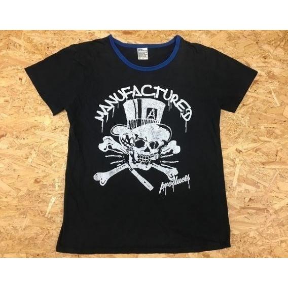 Graniph グラニフ Sサイズ メンズ Tシャツ 半袖 フロント英字デザインプリント ドクロ スカル カットソー ボックスカット 黒 ブラック Ts Undo Rowa ヤフー店 通販 Yahoo ショッピング