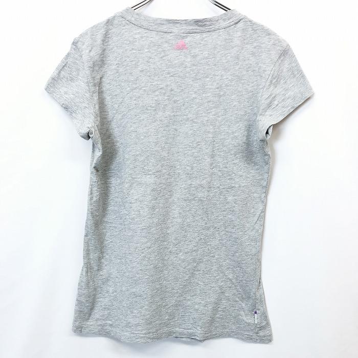 Adidas アディダス Lサイズ レディース Tシャツ シマウマ フラミンゴ ロゴ プリント イラスト カットソー ショートスリーブ 丸首 グレー Ts Undo Rowa ヤフー店 通販 Yahoo ショッピング