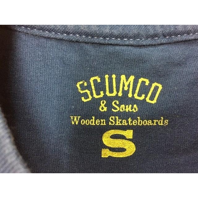 Scumco Sons スカムコアンドサンズ Sサイズ メンズ インポート古着 Tシャツ スケーターブランド プリント 丸首 半袖 ネイビー系 Ts Undo Rowa ヤフー店 通販 Yahoo ショッピング