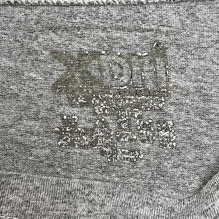 XDM Tシャツ 輸入古着 フットボール プリント 英字 文字 半袖 ショートスリーブ クルーネック カットソー 丸首 ヘザーグレー メンズ |  | 03