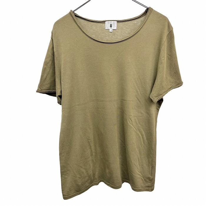 DRKSHDW Tシャツ カーキ 23AW 半袖カットソー DRKSHDW Tシャツ カーキ 23AW 半袖カットソー Rick Owens