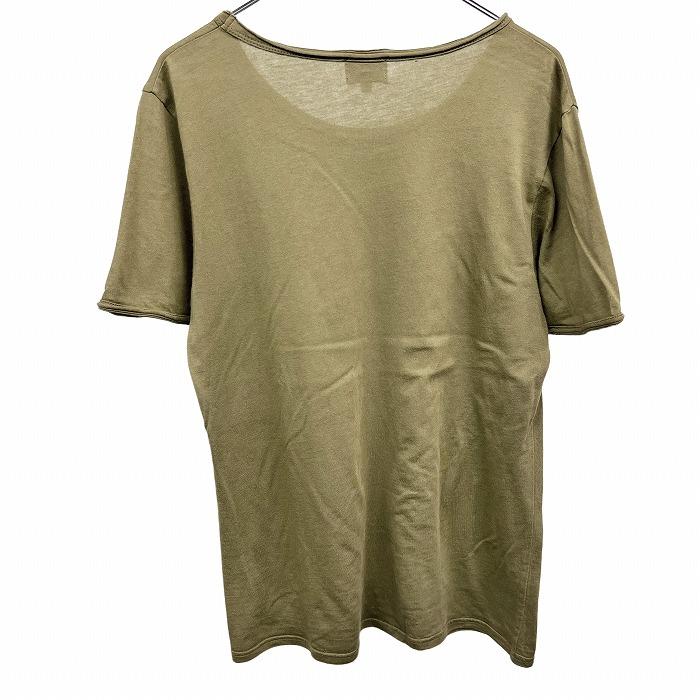 DRKSHDW Tシャツ カーキ 23AW 半袖カットソー DRKSHDW Tシャツ カーキ 23AW 半袖カットソー RICK OWENS