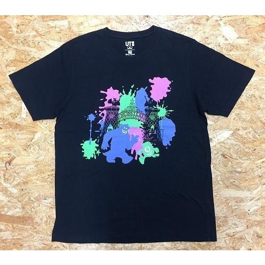 コラボ Ut Uniqlo Disney Pixar ユニクロ Xlサイズ メンズ Tシャツ モンスターズインク 丸首 半袖 プリント 綿100 ブラック 黒 Ts Undo Rowa ヤフー店 通販 Yahoo ショッピング