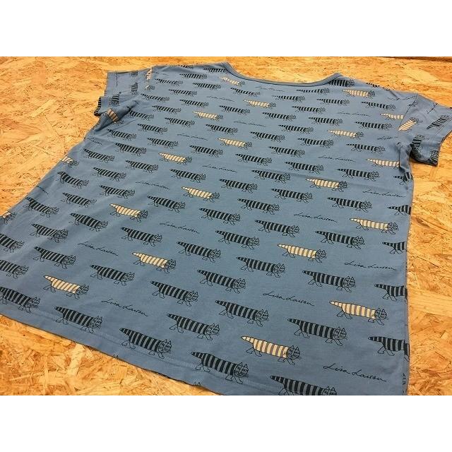 コラボ Ut Uniqlo Lisa Larson ユニクロ リサラーソン Lサイズ レディース Tシャツ 猫プリント 丸首 半袖 綿100 ネイビー 紺 Ts Undo Rowa ヤフー店 通販 Yahoo ショッピング