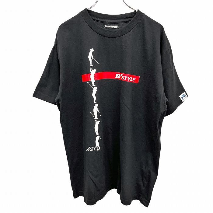 BRIDGESTONE ブリヂストン ゴルフ Tシャツ Ai54 B'STYLE 英字