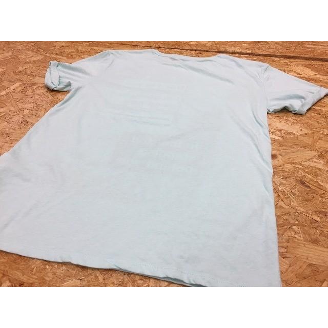 Bershka ベルシュカ Xsサイズ メンズ Tシャツ 若干薄手 ロールアップ メッセージアプリ風ビッグプリント 丸首 半袖 綿 ポリ 杢青緑 Ts025 Undo Rowa ヤフー店 通販 Yahoo ショッピング