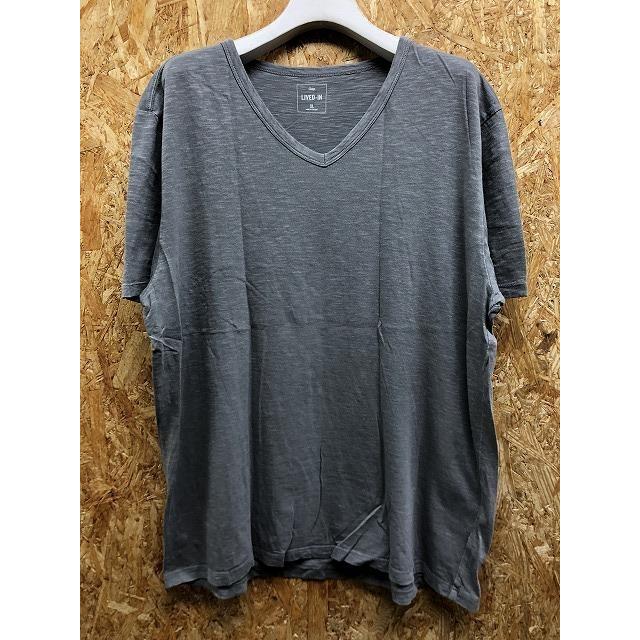 Gap ギャップ Xl メンズ 若干薄手 Tシャツ 無地 Vネック カットソー 半袖 ショートスリーブ ビッグサイズ 綿100 ヘザーグレー 杢灰色 Ts Undo Rowa ヤフー店 通販 Yahoo ショッピング