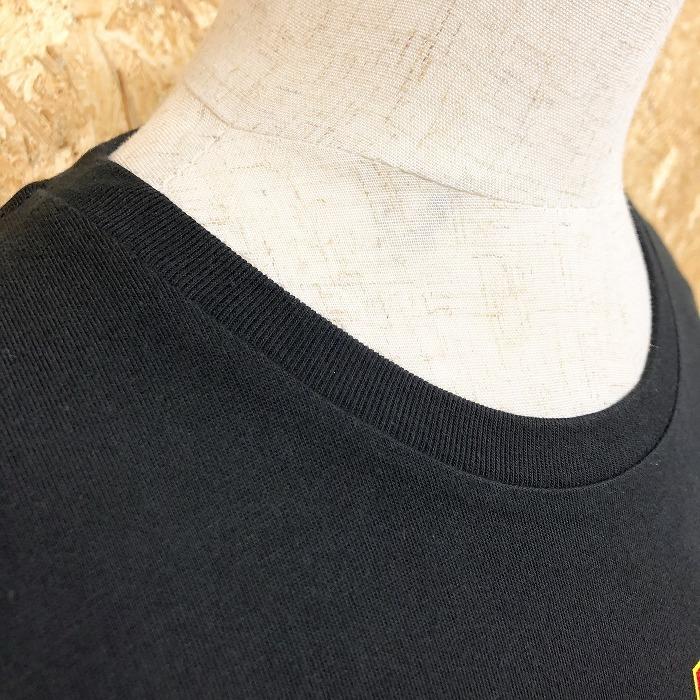 NJPW 新日本プロレス L メンズ(レディース？) サイン入りTシャツ 『THE AERIAL ASSASSION / CHAOS』 カットソー 丸首 半袖 綿100% 黒 |  | 01