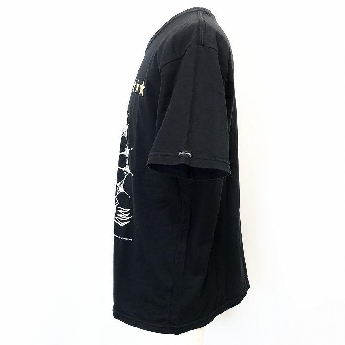 リー Lee Tシャツ スカル タトゥー風プリント 『Brave Cowboy』 Oilshock Designs オイルショックデザインズ 丸首 半袖 綿100% L 黒 メンズ | Lee | 02