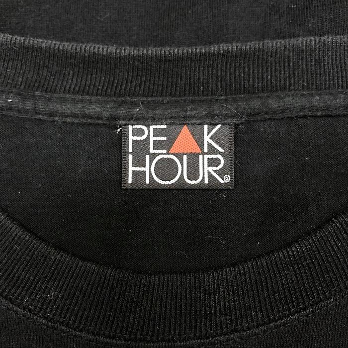 Peak Hour ピークアワー メンズ 男性 半袖tシャツ トップス カットソー イラスト プリント ハット メガネ 髭の男 丸首 服 ブラック 黒 Ts Undo Rowa ヤフー店 通販 Yahoo ショッピング