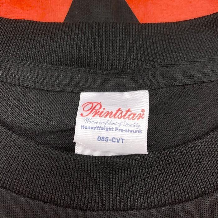 PRINTSTAR Tシャツ カットソー EXILE TRIBE REVOLUTION エグザイル 決起集会限定Tシャツ ハイタッチ会 半袖 綿100% M ブラック 黒 メンズ | Printstar | 02