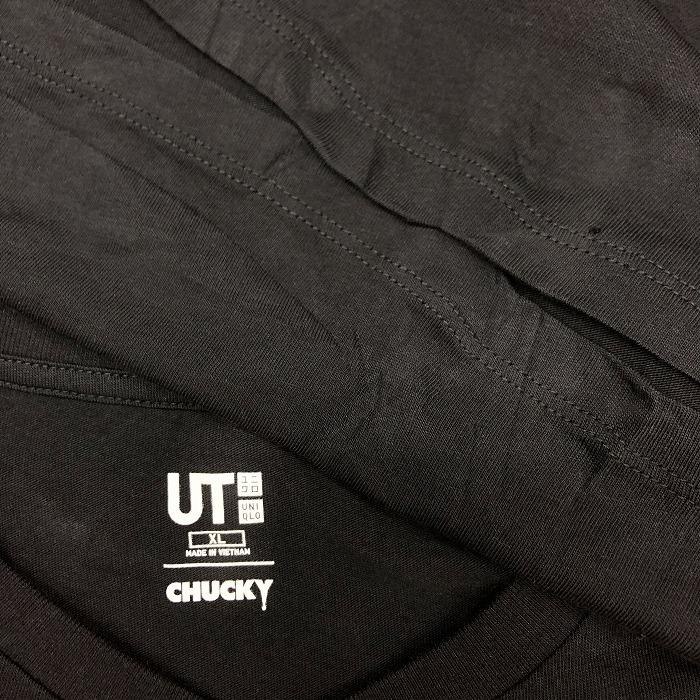 Ut Uniqlo Chucky ユニクロ チャッキー Xl レディース Tシャツ プリント 映画 チャイルドプレイ コラボ 丸首 半袖 綿100 ブラック 黒 Ts Undo Rowa ヤフー店 通販 Yahoo ショッピング