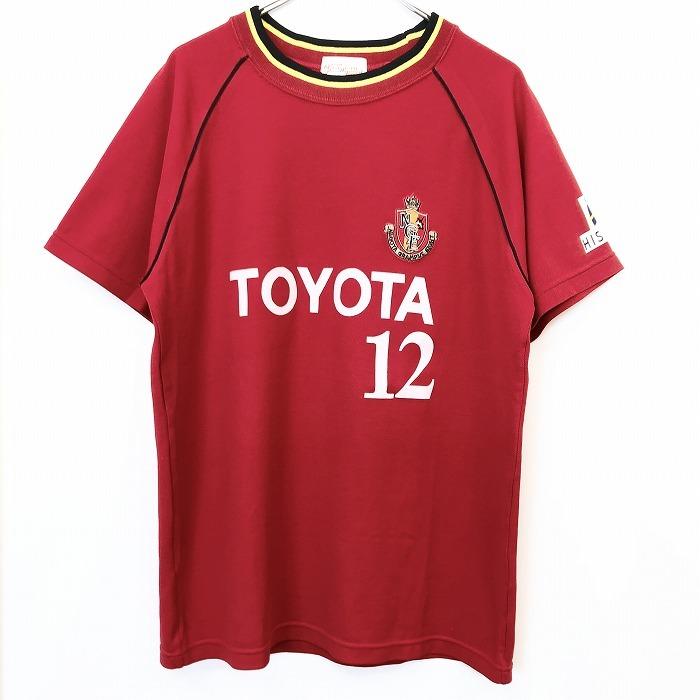 Nagoya Grampus Eight 名古屋グランパスエイト L メンズ Tシャツ サッカー トヨタ デンソー 12番 ロゴ ラグラン 半袖 ポリ 綿 レッド 赤 Ts Undo Rowa ヤフー店 通販 Yahoo ショッピング