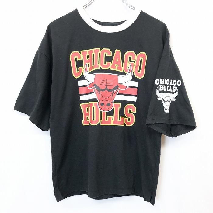 NBA エヌビーエー - メンズ(レディース？) Tシャツ プリント バスケットボール シカゴブルズ CHICAGO BULLS 丸首 半袖 ブラック  黒 :TS04192:Undo Rowa ヤフー店 - 通販 - Yahoo!ショッピング
