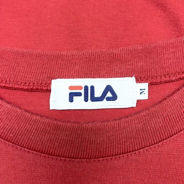 フィラデフェール　MプリントTシャツ FILA 半袖Tシャツ メンズ フィラ プリントTシャツ/全6色