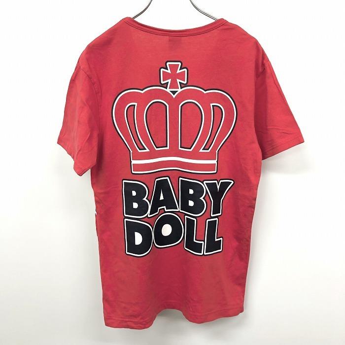 BABYDOLL（ベビードール） BABYDOLL Tシャツ 両面ビッグプリント ロゴ