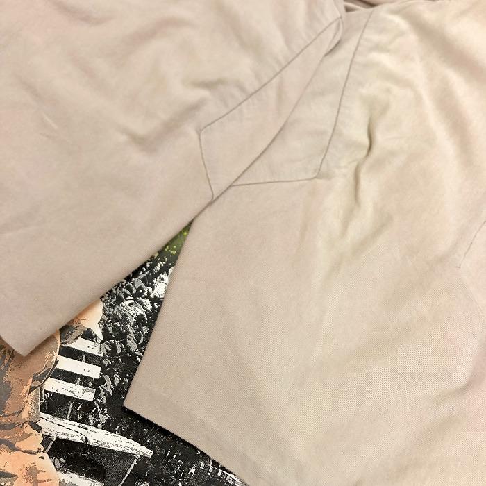 ボイコット×サトルタナカ BOYCOTT × SATORU TANAKA Tシャツ プリント 丸首 半袖 日本製 綿100% 2 ヘザーダークベージュ系 レディース｜undo-rowa｜03