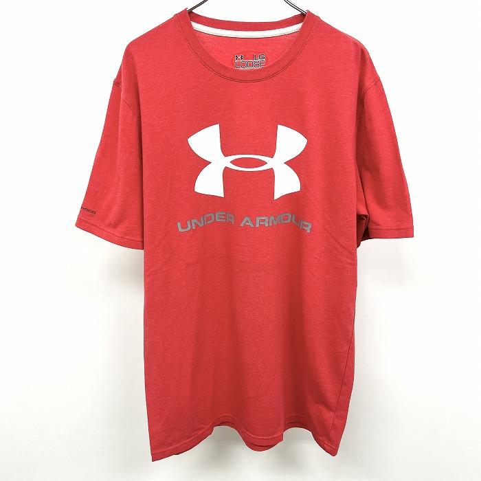 UNDER ARMOUR アンダーアーマー Tシャツ ストレッチ ロゴプリント 半袖