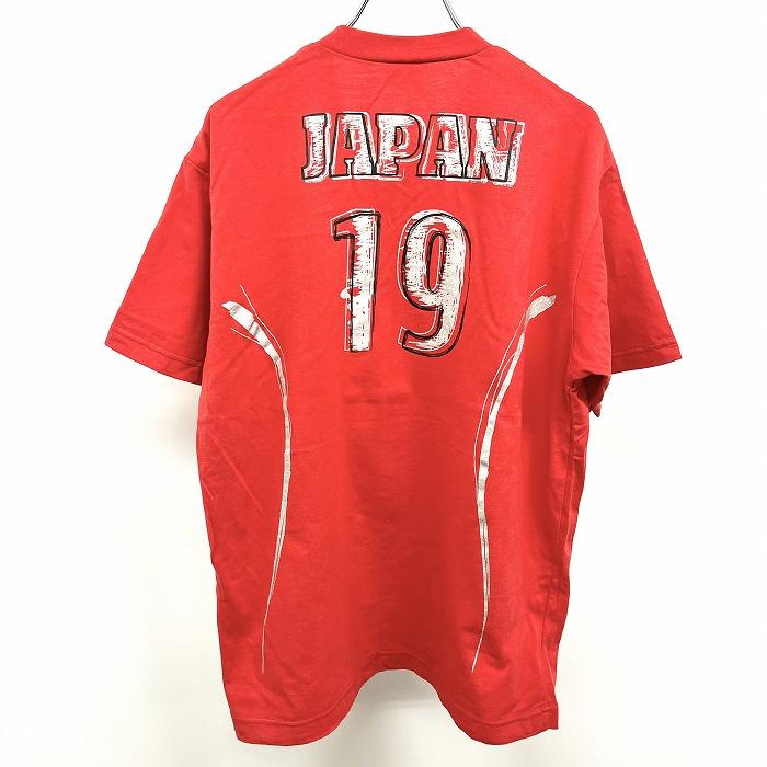 Mizuno 日本代表 シャツ MIZUNO ミズノ Tシャツ バレー 日本代表 手書き風プリント 背