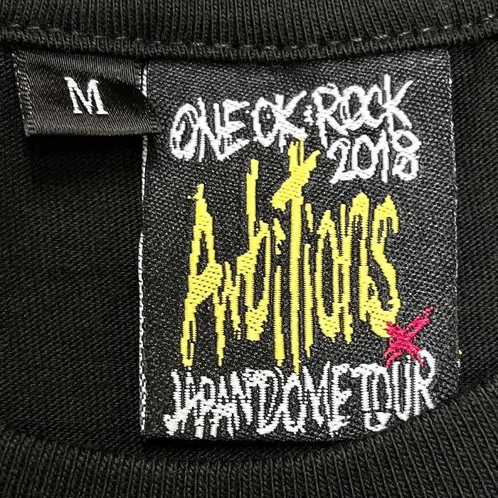 ワンオクロック ONE OK ROCK 2018 AMBITIONS JAPAN DOME TOUR T ワンオクロック ONE OK ROCK 2018 AMBITIONS JAPAN DOME TOUR T