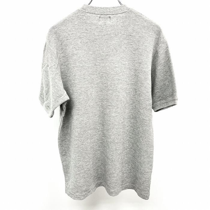 Champion（チャンピオン） ワッフル Tシャツ 半袖 Vガゼット ロゴ刺繍