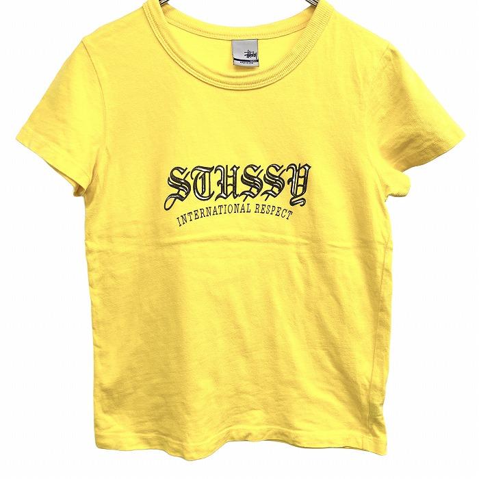 STUSSY ステューシー Tシャツ 半袖 ロゴプリント 英字 文字 丸首 STUSSY ステューシー Tシャツ 半袖 ロゴプリント 英字 文字 丸首