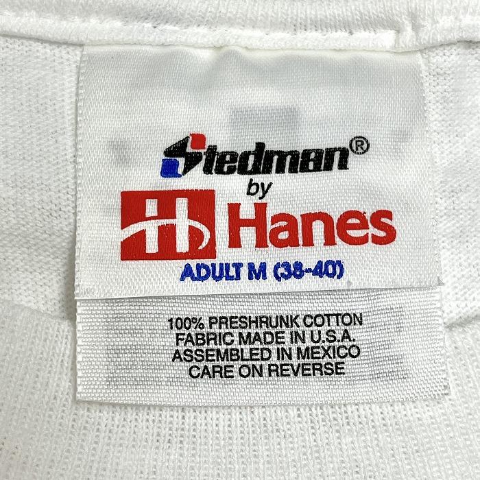 Stedman by Hanes|Sony Records 音楽 バンドT TUBE チューブ BLUE REEF ブルーリーフ 初回限定盤 非売品 Tシャツ 綿100% M 白 メンズ | Hanes | 04