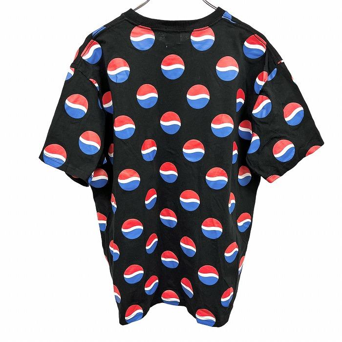 PEPSI ペプシコーラ COLA Tシャツ ロゴプリント 半袖 丸首