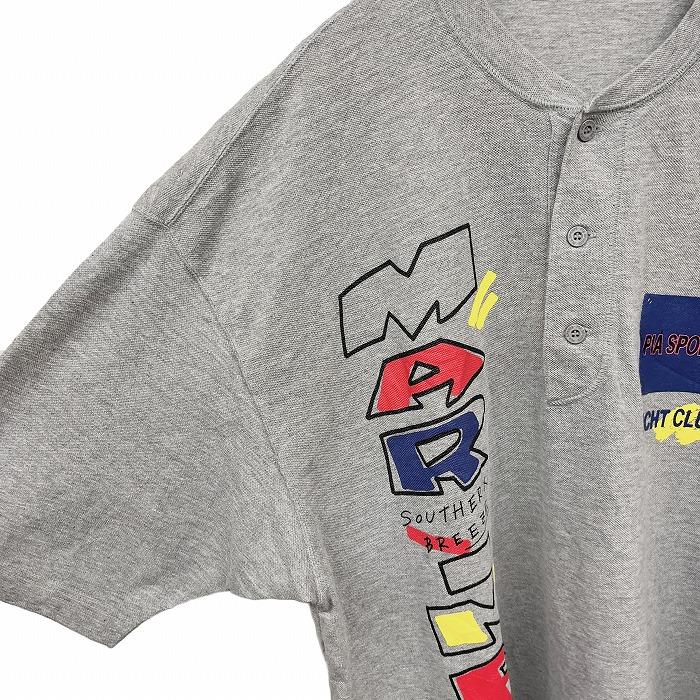 PIA SPORTS ヘンリーネックシャツ L