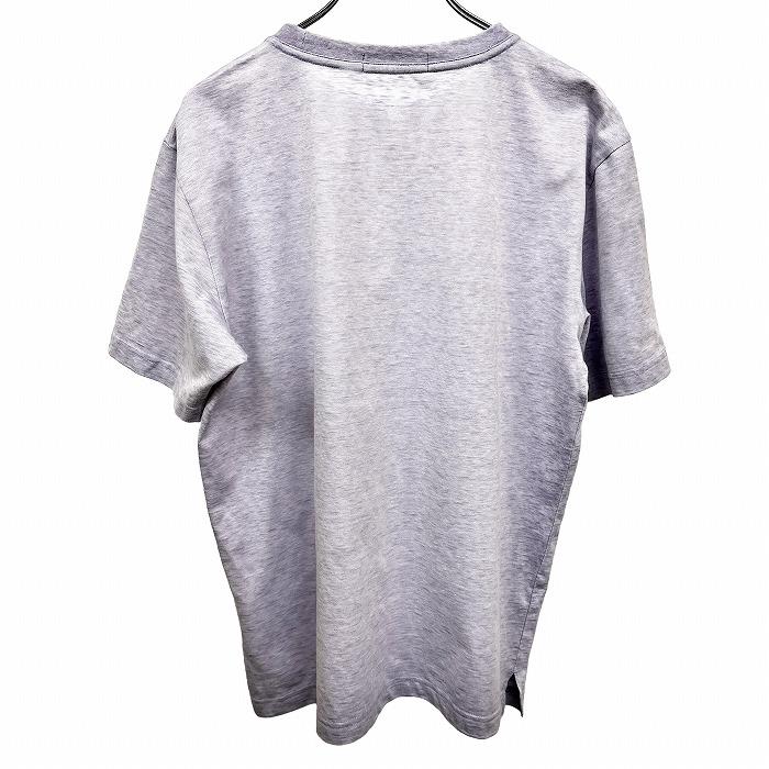 ゴールデンベア Golden Bear Tシャツ 刺繍 ロゴ クマ 熊 英字 文字 半袖 裾の両側にスリット 丸首 綿×ポリ L ヘザーパープル 杢紫 メンズ | Golden Bear | 01