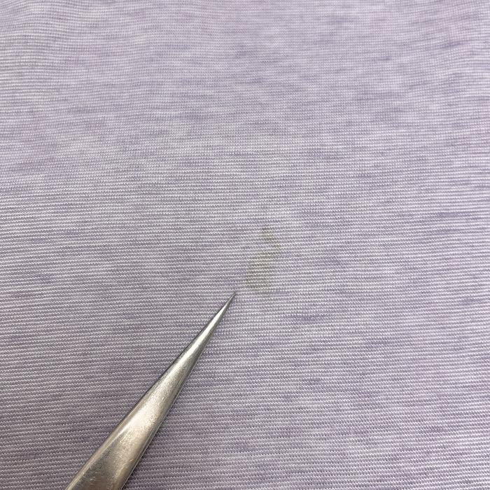 ゴールデンベア Golden Bear Tシャツ 刺繍 ロゴ クマ 熊 英字 文字 半袖 裾の両側にスリット 丸首 綿×ポリ L ヘザーパープル 杢紫 メンズ | Golden Bear | 03