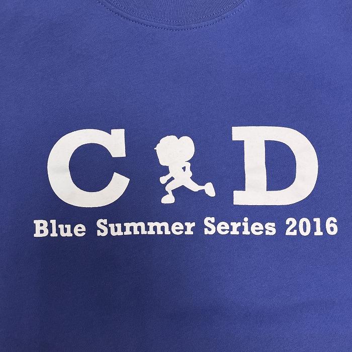 (株)中日グッズ 野球 ベースボール Tシャツ ドアラ 中日ドラゴンズ 『Blue Summer Series 2016』 半袖 綿100% ブルー 青×白 メンズ |  | 02