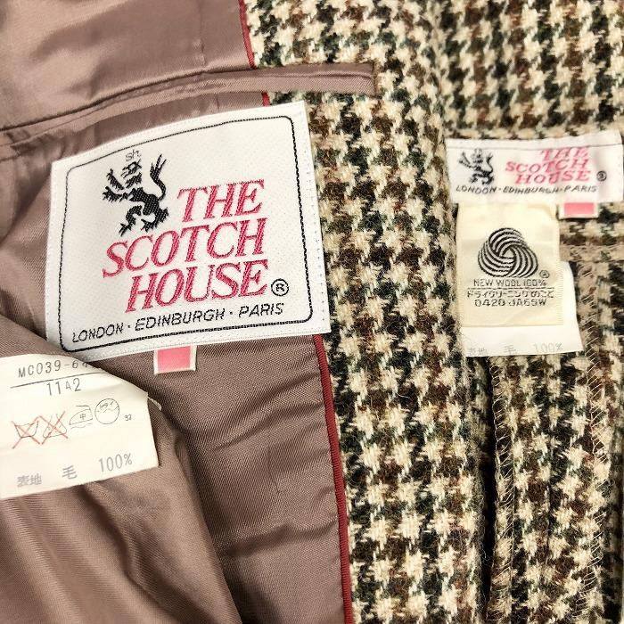 ザ・スコッチハウス THE SCOTCH HOUSE セットアップスーツ ジャケット 