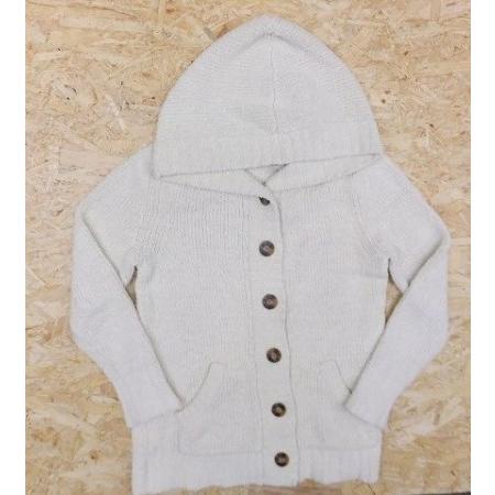 Gap ギャップ Sサイズ レディース ニットパーカー カーディガン 長袖 大きめ練りボタン タオル地風 ポリエステル ナイロン アイボリー系 Wl Undo Rowa ヤフー店 通販 Yahoo ショッピング
