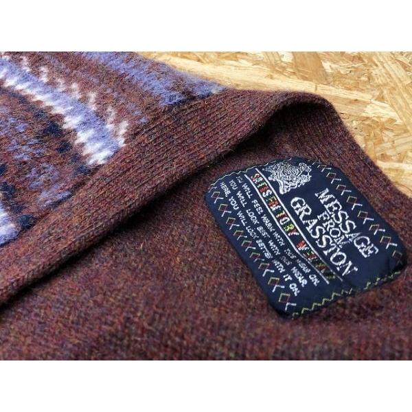 定価約8万 ＜08sircus＞メランジニット カーディガン 08sircus (ゼロエイトサーカス) Wo Co melange cardigan / メランジ