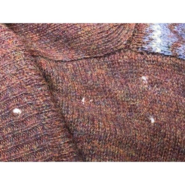 message from grasston メランジニット カーディガン ボヘミアン