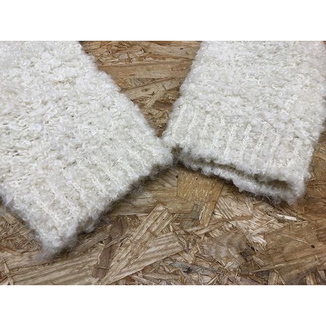 プレーンクロージング PLAIN CLOTHING ニット セーター バイカラー Vネック 長袖 サイズF ヘザーグレー×オフホワイト レディース | PLAIN CLOTHING | 06